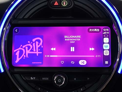CarPlayフルスクリーン表示化