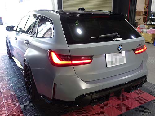BMW M3 ツーリング（G81）LCI コンペティション