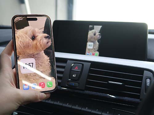 ワイヤレスでiPhoneの画面をミラーリング