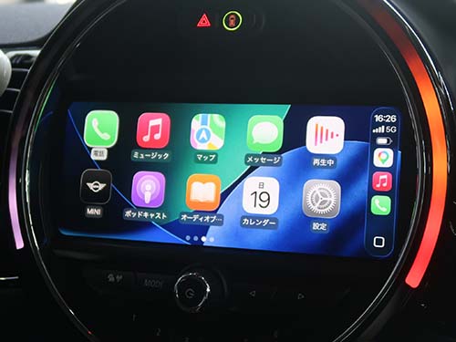 AppleCarPlayフルスクリーン表示化