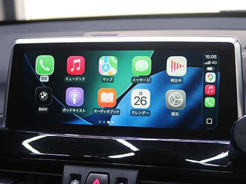 純正AppleCarPlayを有効化