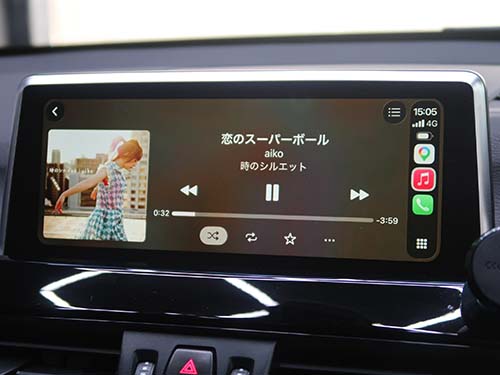 AppleCarPlay フルスクリーン表示化
