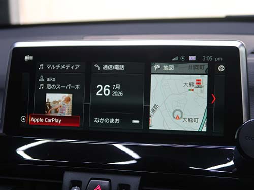 純正AppleCarPlayを有効化