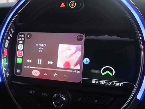 AppleCarPlayの表示サイズは、車両のHMIバージョンによって決まります