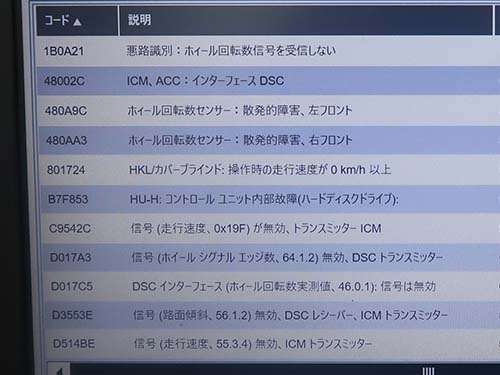 警告の数だけを見ると大変なことになっている
