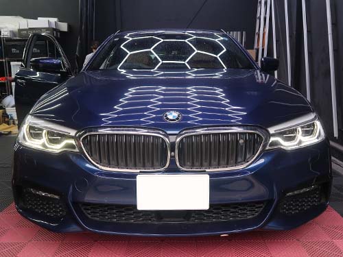 運転席側の焼損部リペアとLEDモジュール交換