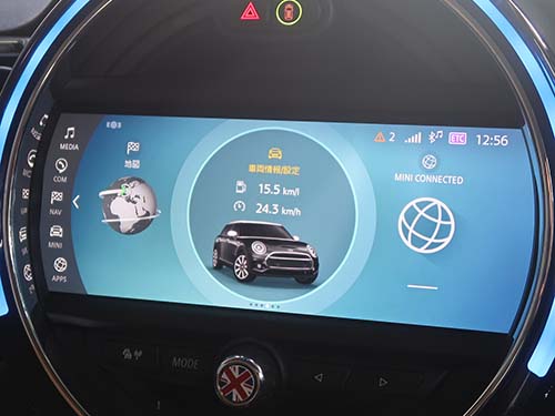 ディスプレイデザインiD6化(iDrive)