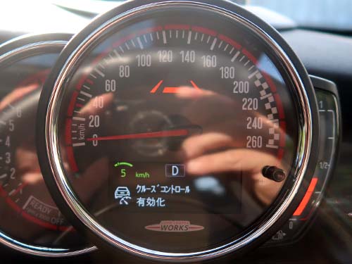 ACC動作初期速度変更（30km/h→5km/h）