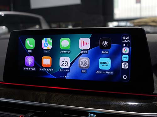 純正Apple CarPlayを有効化