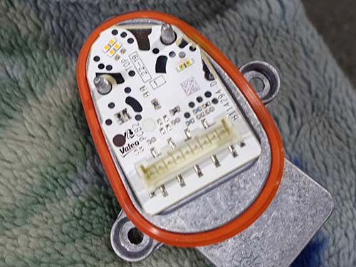 LEDモジュールにもダメージ