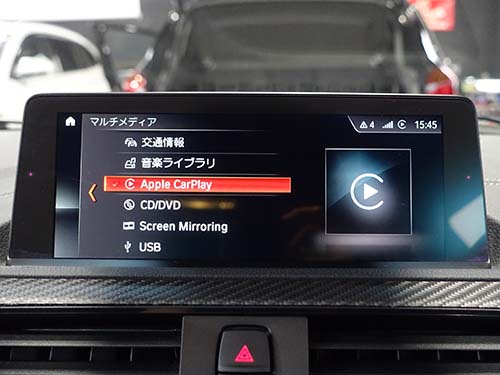 純正Apple CarPlayを有効化