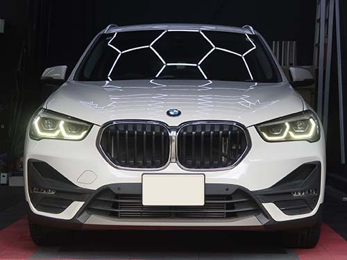 助手席側内側のデイライトリペアとLEDモジュール交換