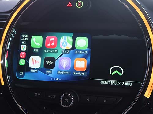 2/3画面表示のCarPlay