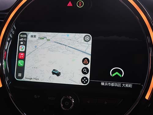 2/3画面表示のCarPlay