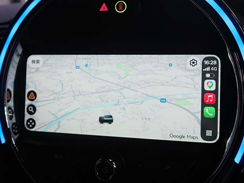AppleCarPlayフルスクリーン表示化