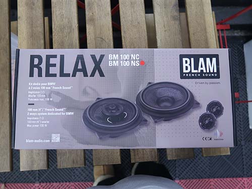 BLAM製の2WAYトレードインスピーカー BM100NS