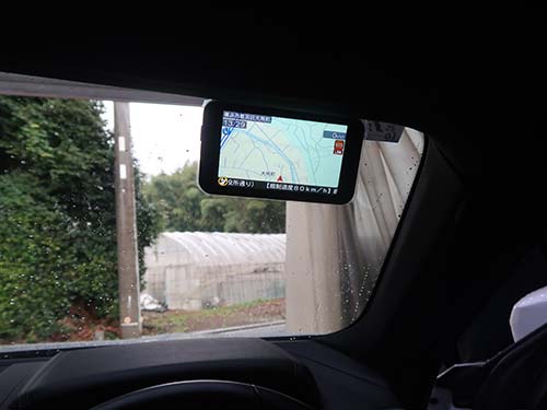 ユピテル製レーダー探知機 ZK3200