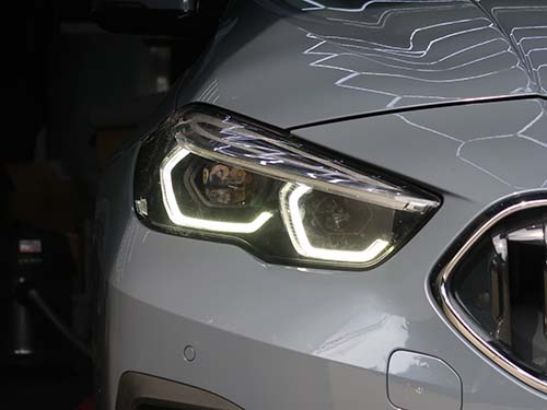 助手席側のLEDモジュールをBMW純正新品に交換
