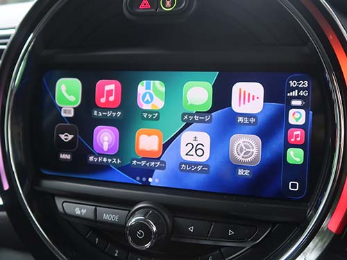 AppleCarPlayフルスクリーン表示化