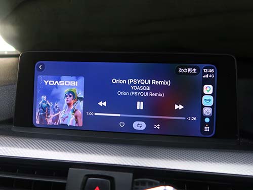 純正CarPlayと同じような動作