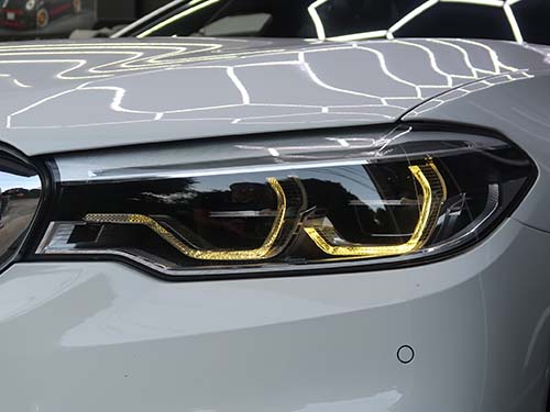 焼損ダメージを放置すると、リペアをしてもデイライトの白さが復活できない