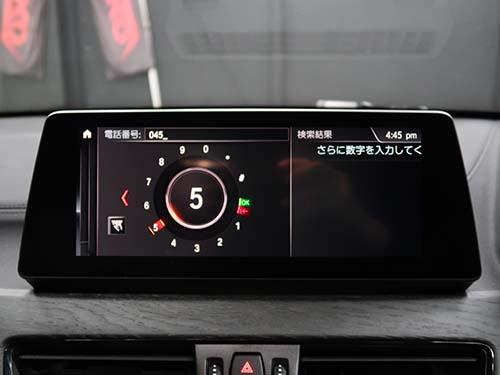 BMW X1(F48) 純正CD/DVDスロット後付装着&AUX音声入力後付の地デジ化 