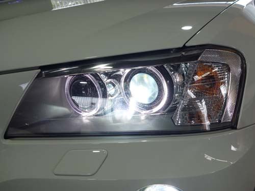 BMW X3(F25) BELLOF製LEDフォグ装着&LEDナンバー灯ユニット装着&ヘッド