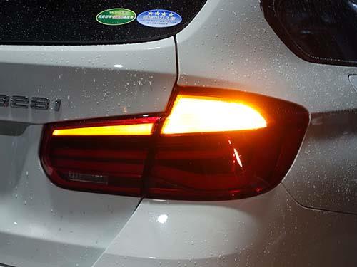 BMW 3シリーズ(F31) LCIテールライト装着&LCI用ドアアンビエントライト ...