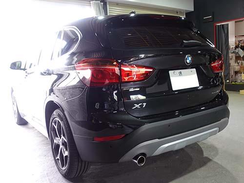 BMW X1(F48) 渋滞アシスタントユニット装着とコーディング施工