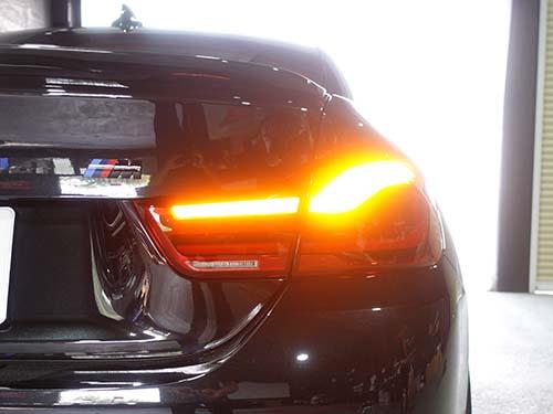 BMW 4シリーズグランクーペ(F36) 純正LCIテールライト後付装着
