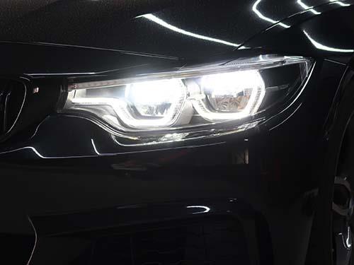 BMW 4シリーズクーペ(F32) 純正LCI用アダプティブLEDヘッドライト後付