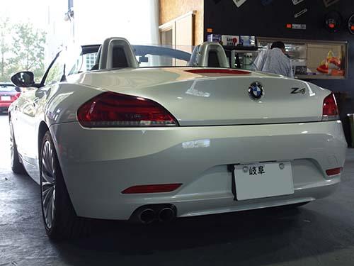 BMW Z4(E89) 低ダストブレーキパッド交換&リア ブレーキローター交換