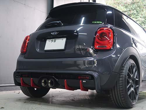 ミニ ハッチバック(F56) MSK製リアディフューザー装着 - BMW & MINI 