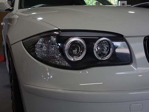 BMW 1シリーズ(E87) フォグライトHID化&LEDバルブ装着&室内ライトLED化