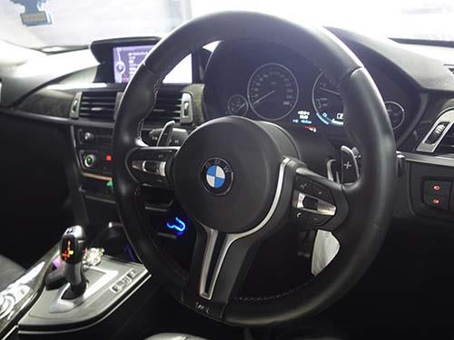 BMW 3シリーズセダン(F30) 純正M4用ステアリング交換でパドルシフト ...