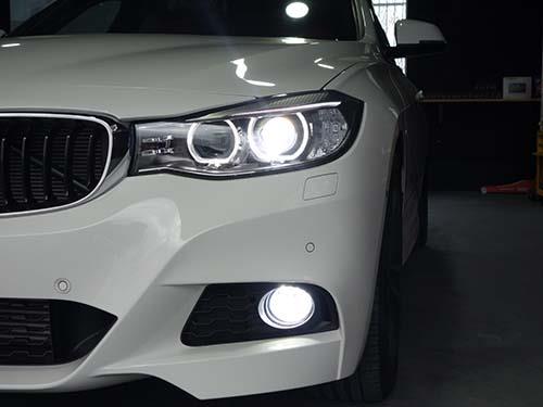 BMW 3シリーズ(F34) ヘッドライトHIDバルブ交換&フォグライトLED化&LED