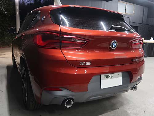 BMW X2(F39) 純正CD/DVDスロット後付装着&USB音声入力の地デジ化キット